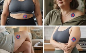 Apply Purisaki Berberine Patch to clean, hair-free skin for 8 hours